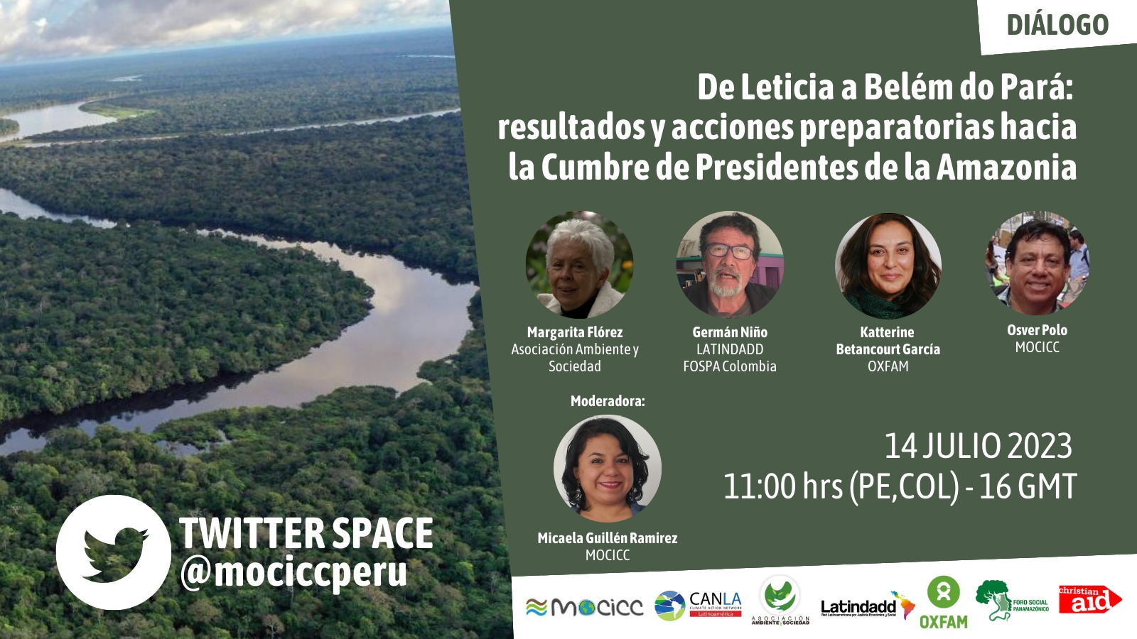 Diálogo de Leticia a Belém do Pará: resultados y acciones preparatorias hacia la Cumbre de Presidentes de la Amazonía