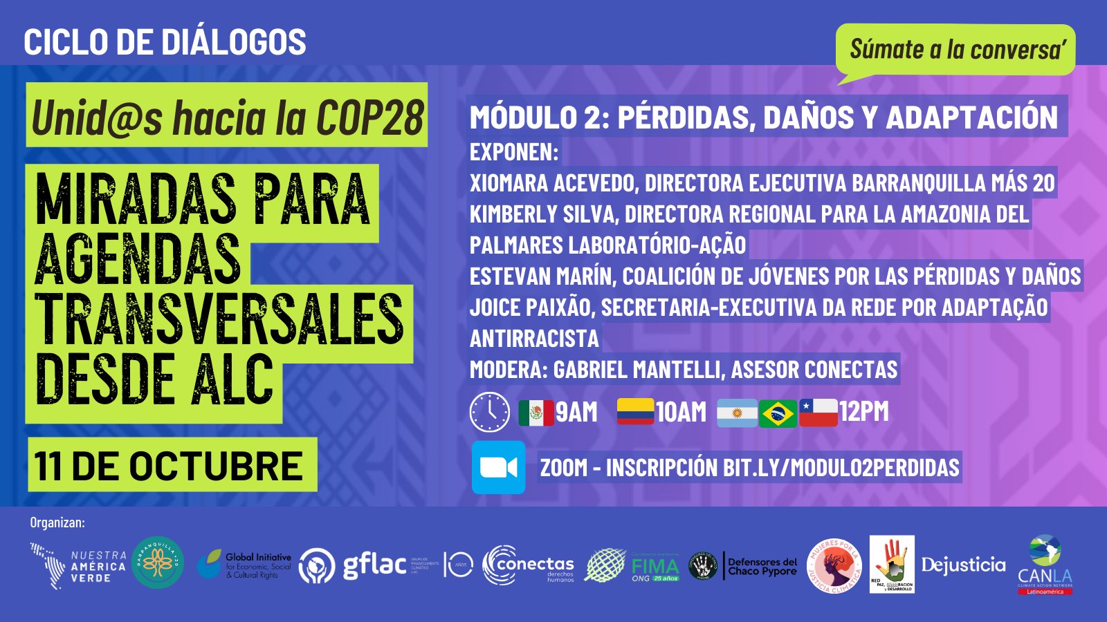 Módulo II: Pérdidas, Daños y Adaptación