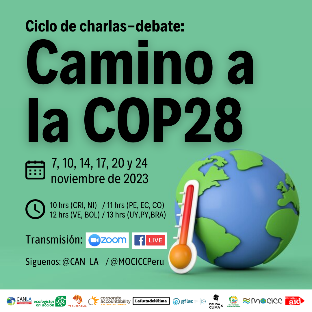 Charlas debate- Camino a la COP28