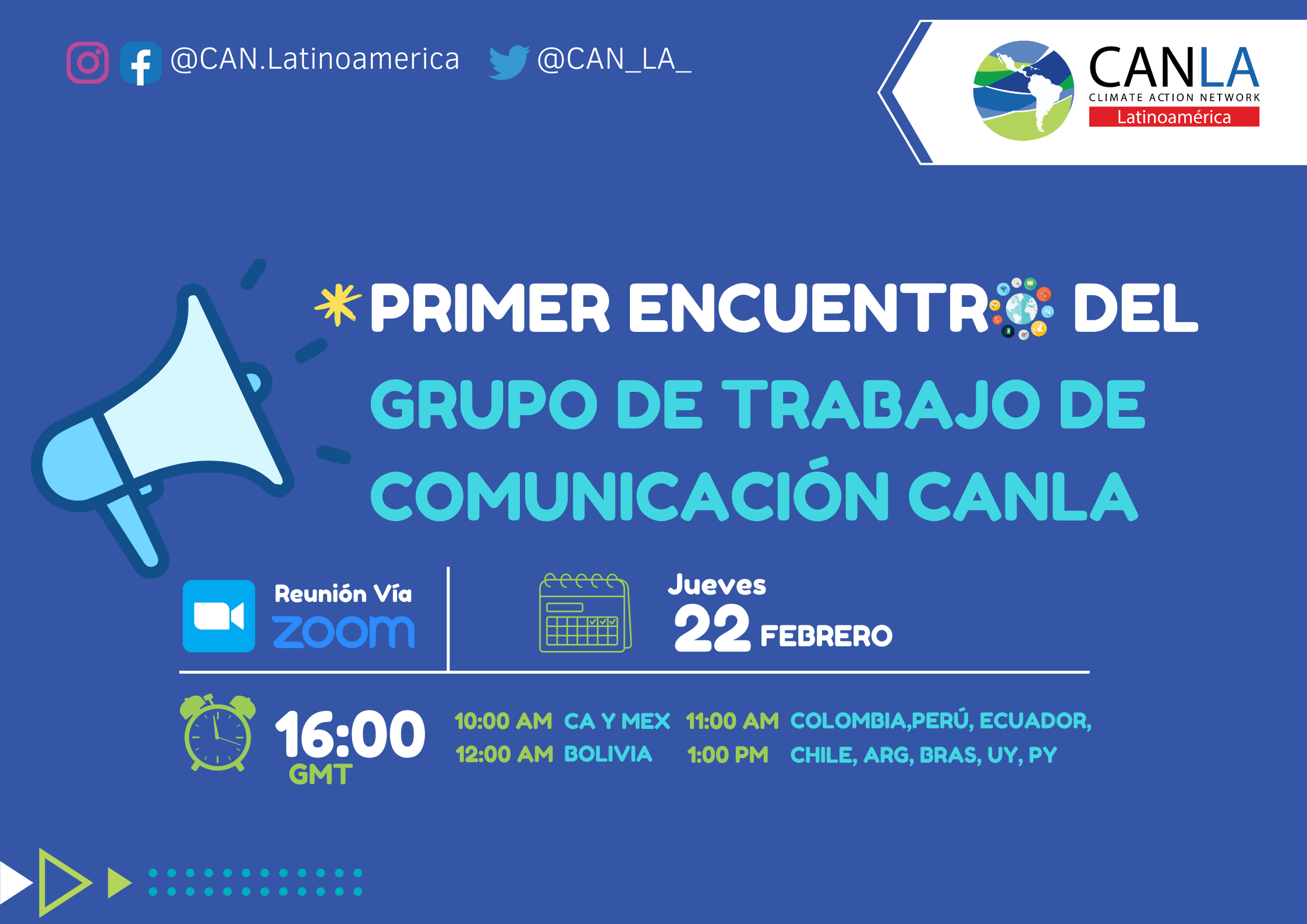 Primer Encuentro del Grupo de Trabajo de Comunicación