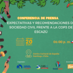 Conferencia de Prensa Expectativas y Recomendaciones de Sociedad Civil Frente a la COP3 Escazú